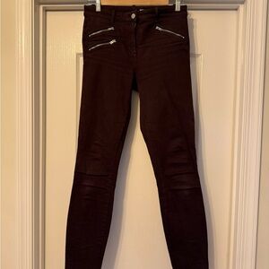 GAP Women's Dark Brown Skinny Pants
